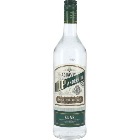O.P. Anderson Akvavit Klar 40% 100cl BIO