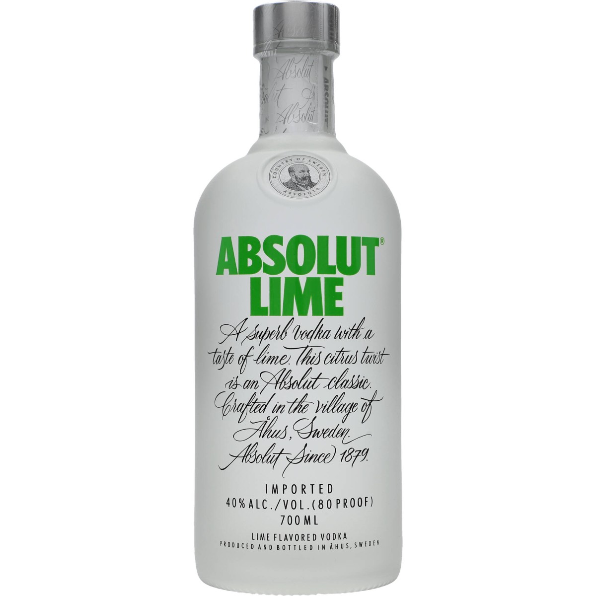 70cl Absolut 40% Lime Vodka