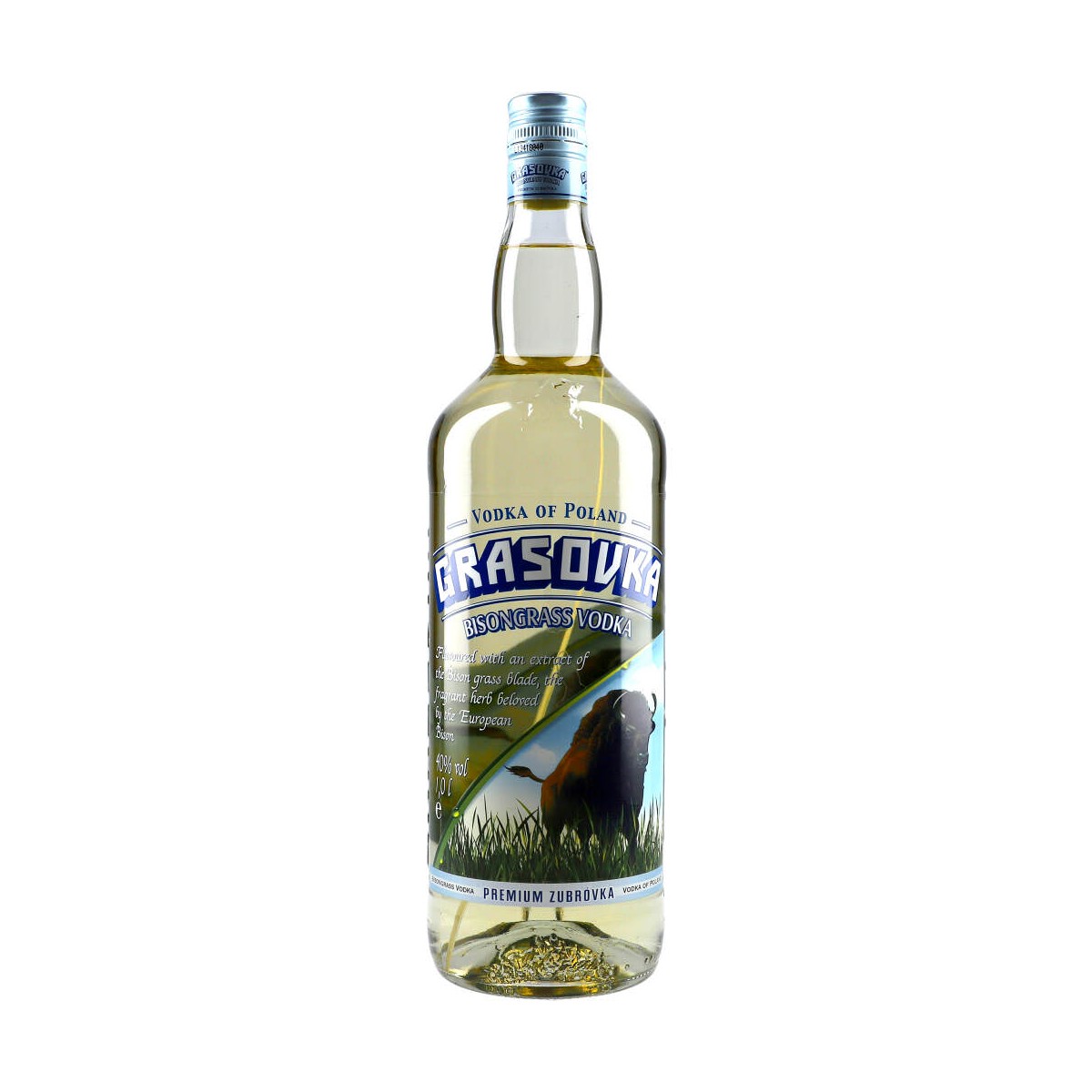 Grasovka Bisongrass Vodka 100cl 38