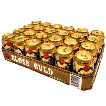 Slots Guld 5,9% 24x33cl - DPG Pfand