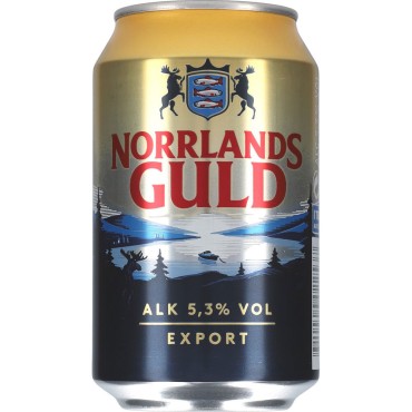 Norrlands Guld Export 5,3% 24x33cl - DPG Pfand