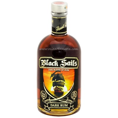 Black Sails Dark Rum 50cl
