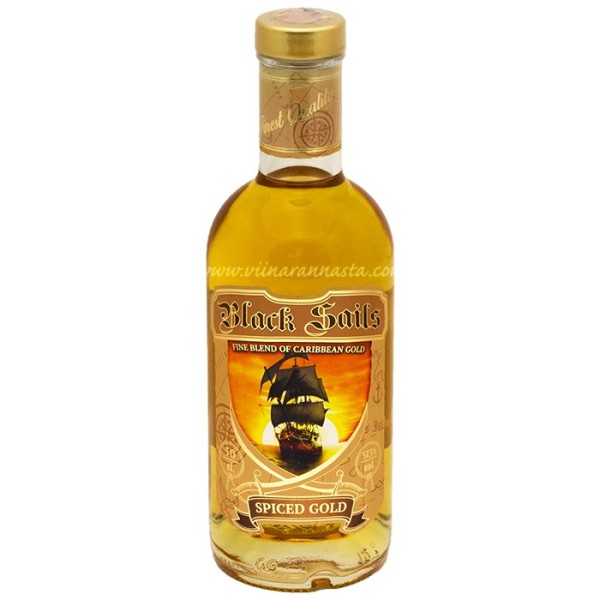 Black Sails Spiced Gold 50cl