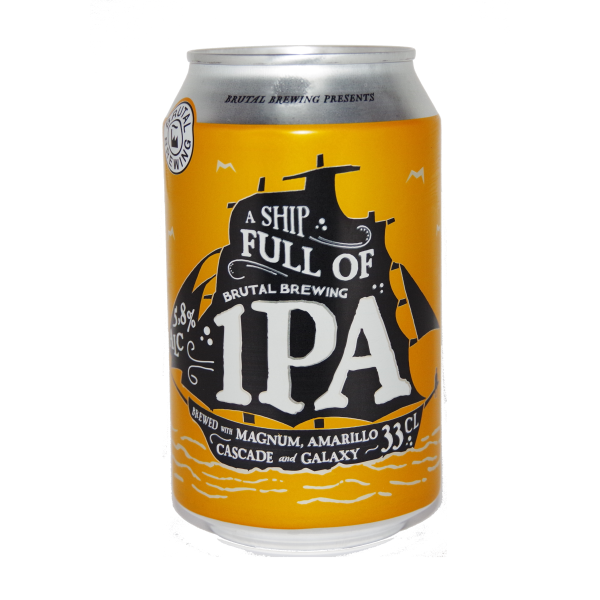 Brutal Brewing A Ship Full of IPA 24x33cl