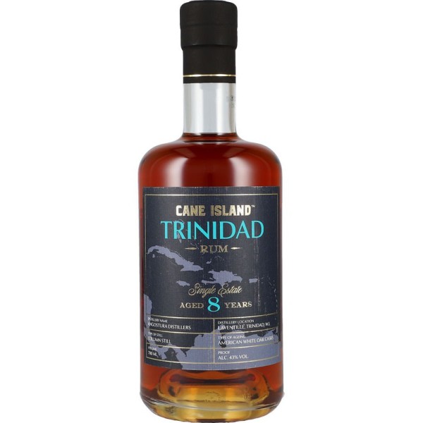 Cane Island Trinidad Single Estate Rum 8YO 70cl