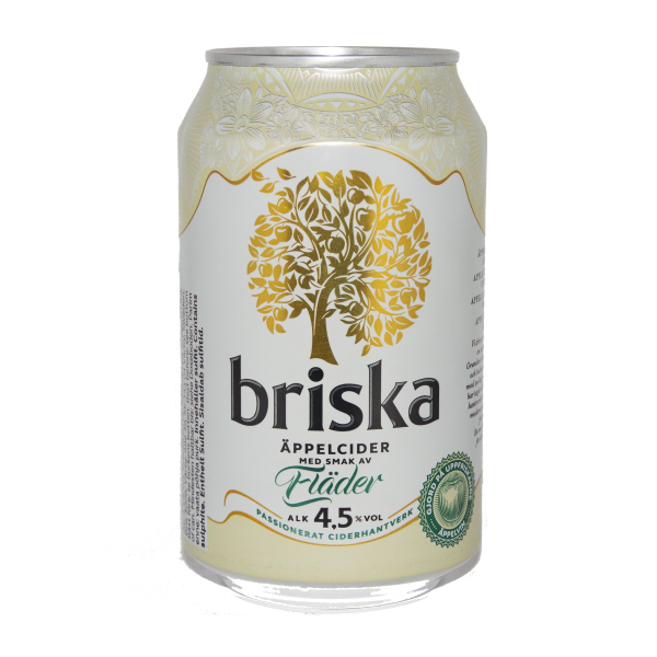 Briska Fläder 24x33cl