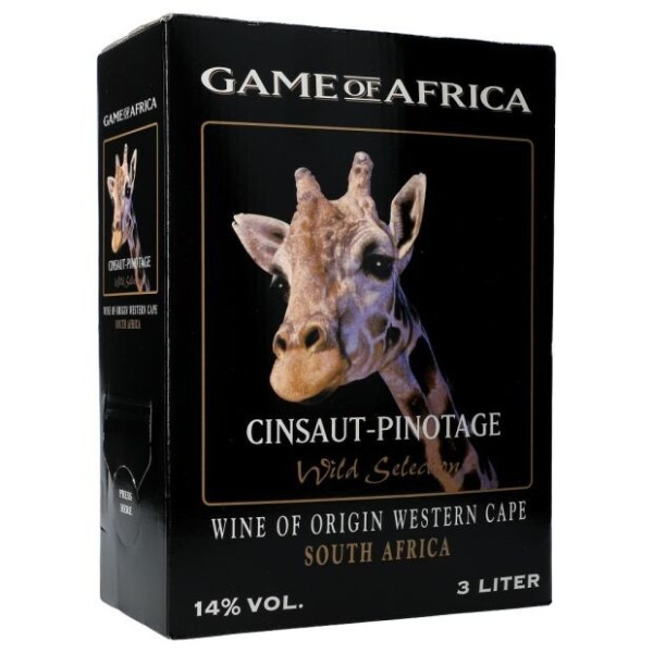 Game of Africa Cinsaut Pinotage 300cl BiB
