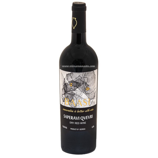Georgian Legend Baasi Saperavi Qvevri 75cl