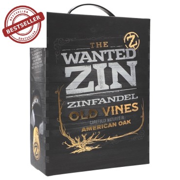 The Wanted Zin Zinfandel IGT14,5% 300cl BiB