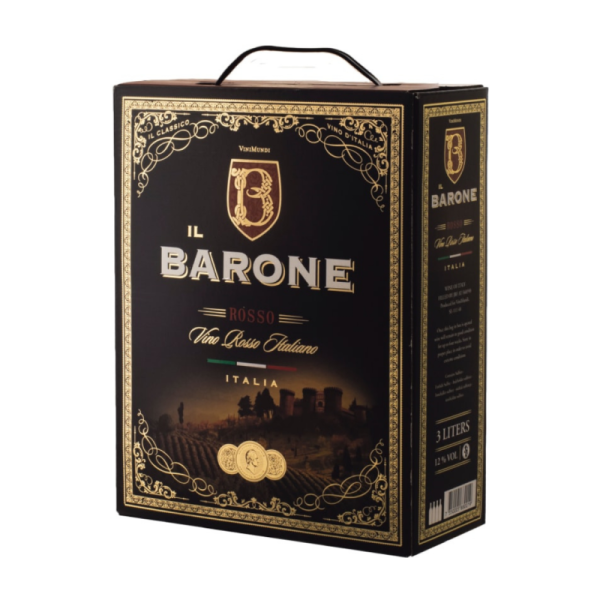 IL Barone Rosso Vino Rosso Italiano 300cl BiB
