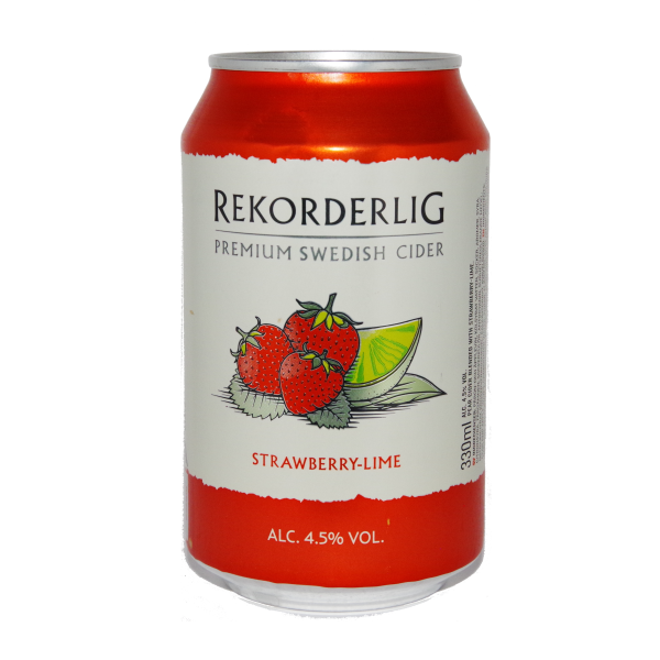 Rekorderlig Strawberry-lime 24x33cl