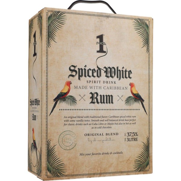 No.1 Spiced White Rum 300cl BiB