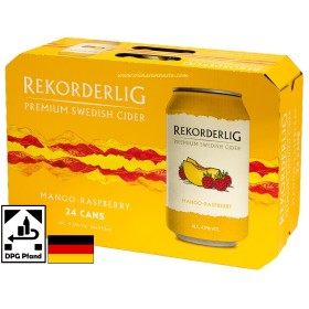 Rekorderlig Mango/Raspberry 4,5% 24x33cl - DPG Pfand