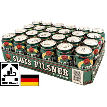 Slots Pilsner 4,6% 24x33cl DPG Pfand