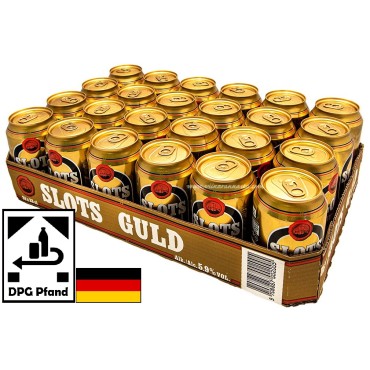 Slots Guld 5,9% 24x33cl - DPG Pfand