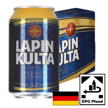 Lapin Kulta Premium 5,2% 24x33cl - DPG Pfand