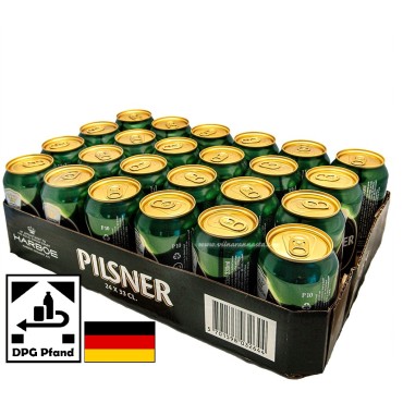 Harboe Pilsner 4,6% 24x33cl - DPG Pfand