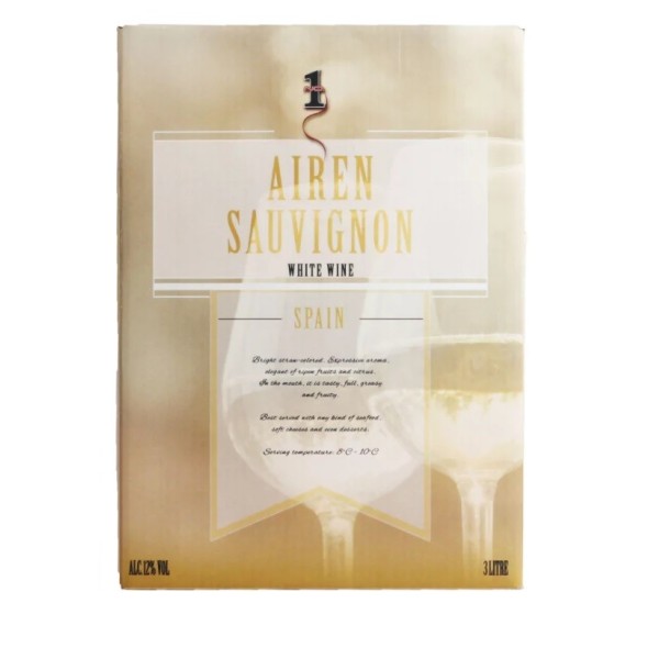 NO.1 Airen Sauvignon 300cl BiB