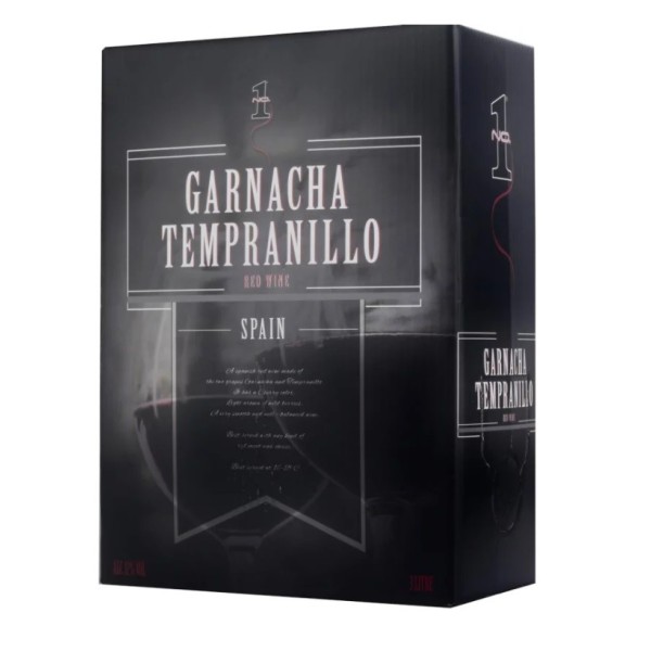 NO.1 Granacha Tempranillo 300cl BiB