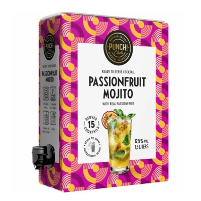 Punch Club Passionfruit Mojito 150cl BiB
