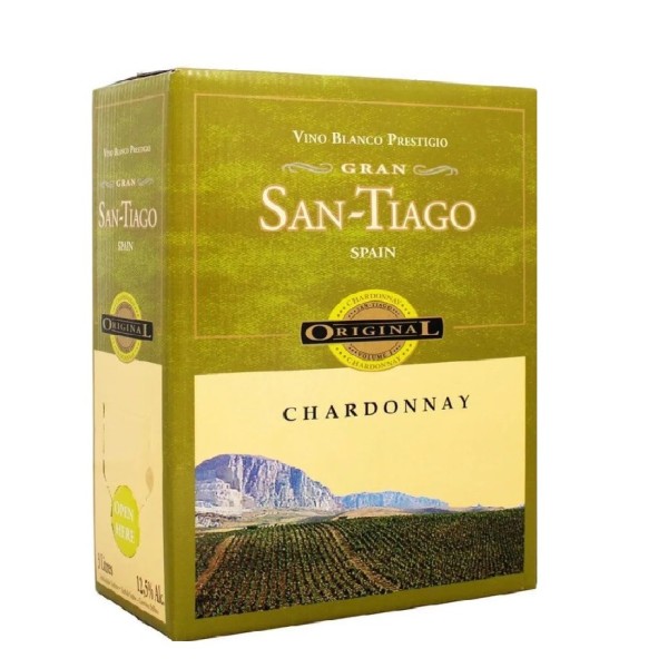 San Tiago Chardonnay 300cl BiB