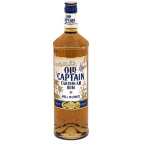 Old Captain Well Matured Brown Rum 37.5% 70cl