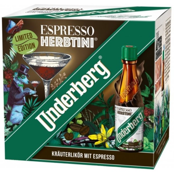 Underberg Espresso Herbatini 12x 0,02cl