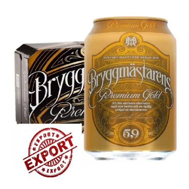 Åbro Bryggmästarens Premium Gold 5,9% 24x33cl DPG Pfand