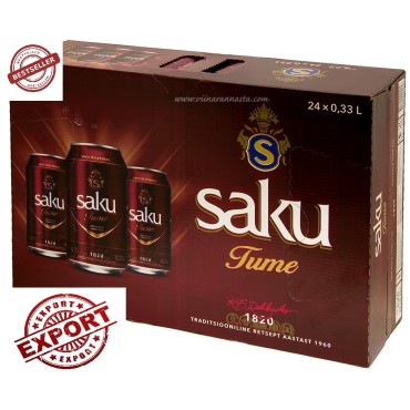 Saku Tume 6,7% 24x33cl MHD\BB 01.12.2025