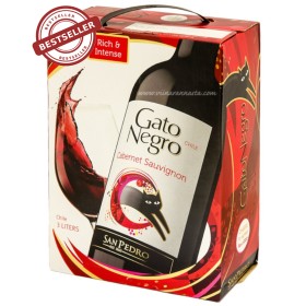 Gato Negro Cab Sauv 13,5% 300cl BiB