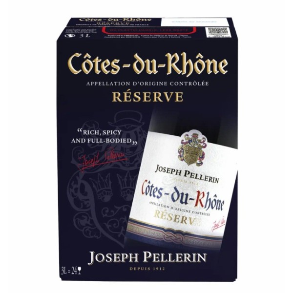 Cotes-du-Rhone Reserve Joseph Pellerin 300cl BiB
