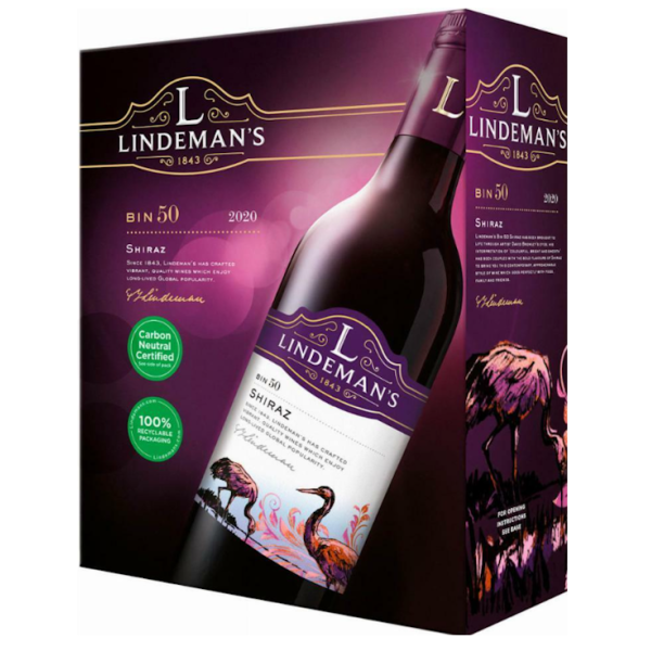 Lindeman´s BIN 50 Shiraz 300cl BiB