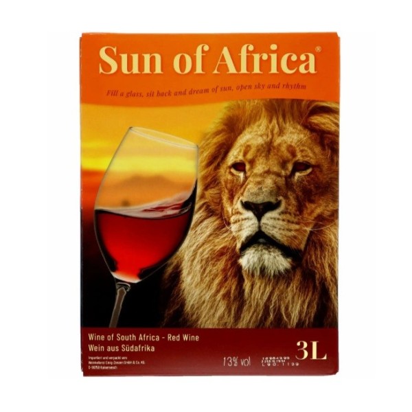 Sun of Africa Cape Red 300cl BiB
