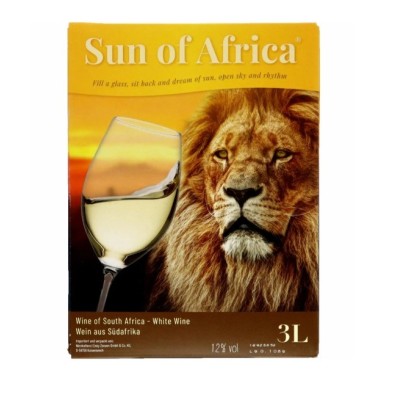 Sun of Africa Cape White 300cl BiB