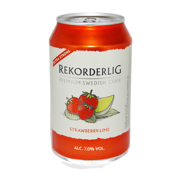 Rekorderlig Strawberry-Lime Strong 24x33cl