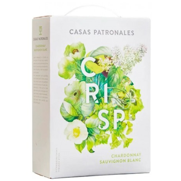 Casas Patronales CRISP Chardonnay Sauvignon Blanc 300cl BiB