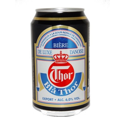 Blå Thor Export 24x33cl MHD/BB Date 19.05.2026
