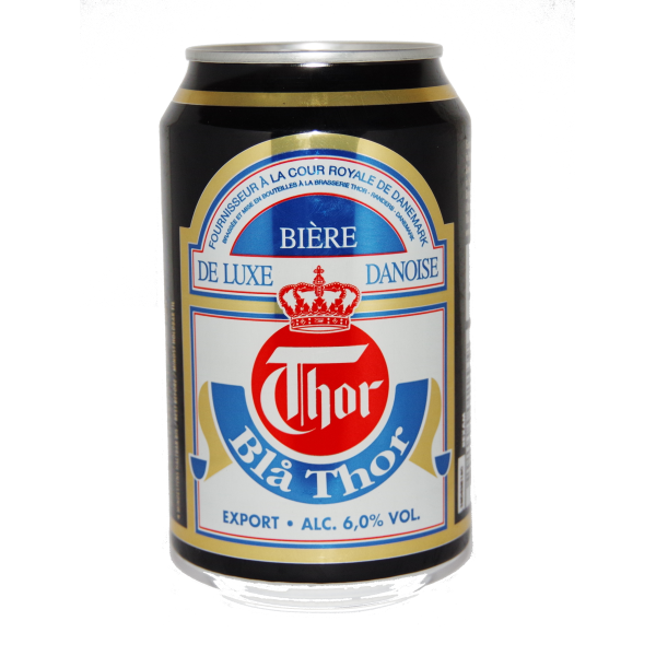 Blå Thor Export 24x33cl MHD/BB Date