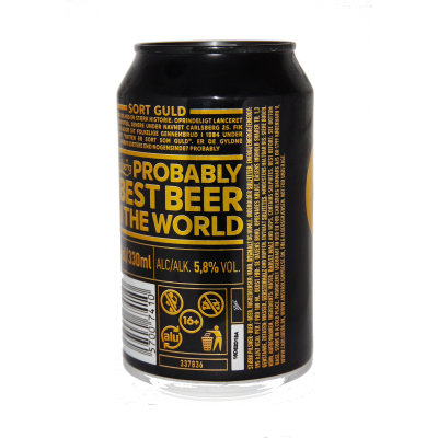 Carlsberg BLACK GOLD 24x33cl MHD/BB Date 19.04.2026