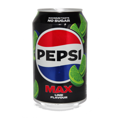 Pepsi MAX Lime 24x33cl MHD/BB Date 03.06.2026
