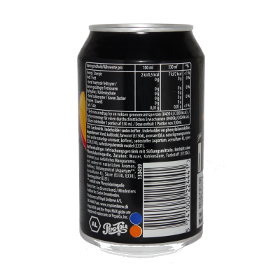 Pepsi MAX Mango 24x33cl MHD/BB Date 09.06.2026
