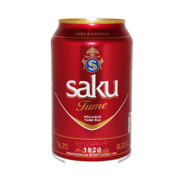 Saku Tume 24x33cl MHD\BB Date 29.08.2026