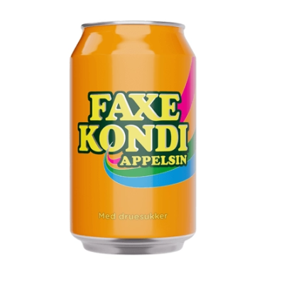 Faxe Kondi Appelsin 24x33cl MHD\BB Date 09.10.2026