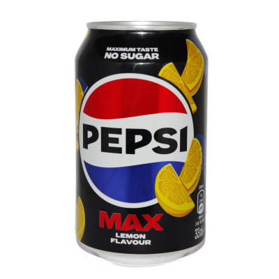 Pepsi MAX Lemon 24x33cl MHD\BB Date 20.11.2026