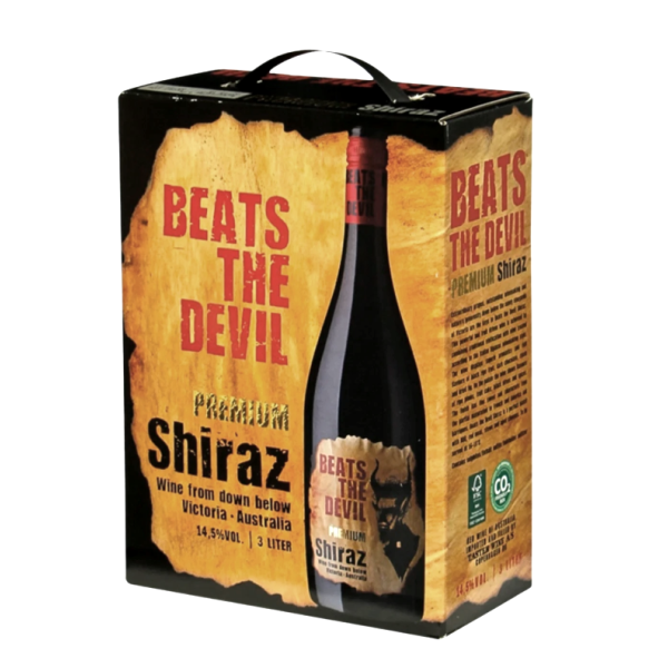 Beats The Devil Shiraz 300cl BiB