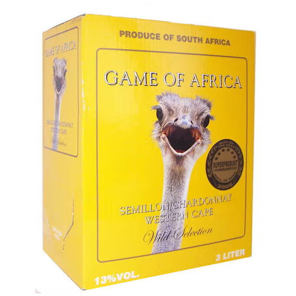 Game of Africa Semillion Chardonnay 300cl BiB
