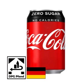 Coca Cola Zero 24x0,33cl DPG Pfand MHD\BB Date 11.2025