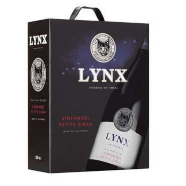 Lynx Petite Sirah\Zinfandel 13,5% 300cl BiB