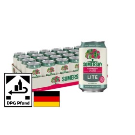 Somersby Rasberry-Lime LITE 4% 20x33cl DPG Pfand