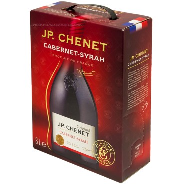 J.P.Chenet Cabernet/Syrah 13% 300cl BIB